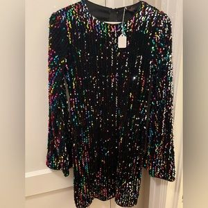 Brand new with tags Womens fitted sequin short cocktail dress size small